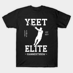 Yeet Elite Hammer Throw Athlete Track N Field Athletics T-Shirt